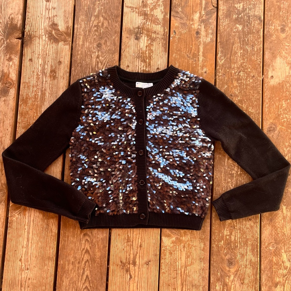 Opening Ceremony Sequin Cardigan